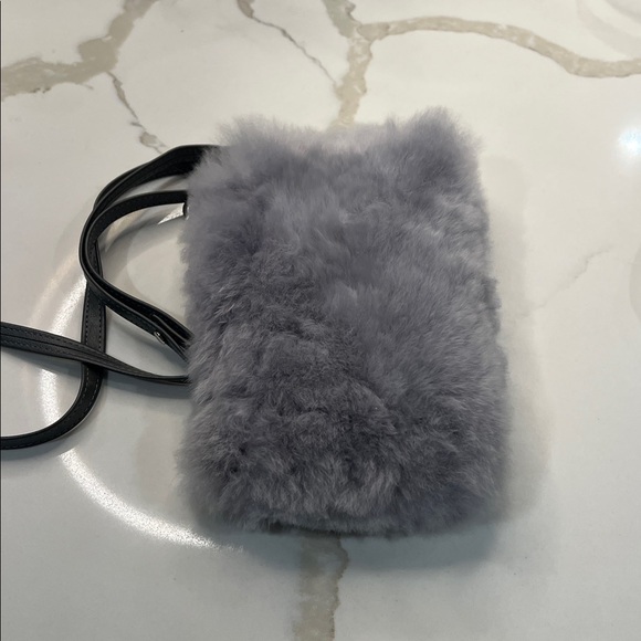 100% Alpaca Fur Cross Body Choose Color - Picture 4 of 4
